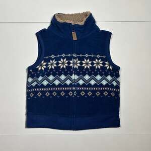 Carter's Baby Boy Fleece Winter Vest Size 12M